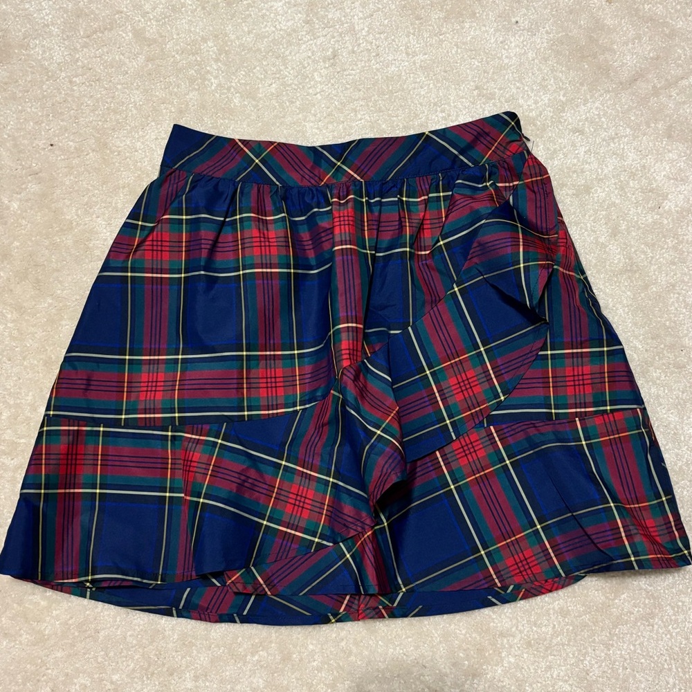 Vineyard Vines Ruffled Holiday Skirt